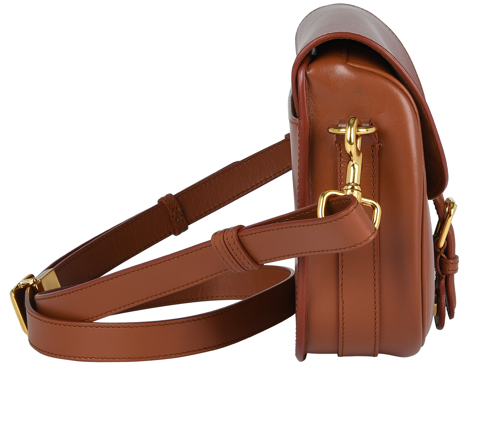 Bobby Medium, &pound;1,700, Handbags, Brown, Leather, Side view